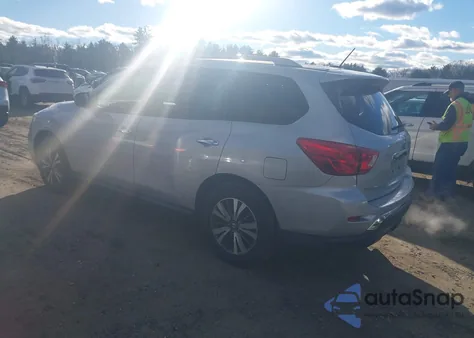 2017 Nissan Pathfinder S from USA, damaged, VIN 5N1DR2MM4HC640492